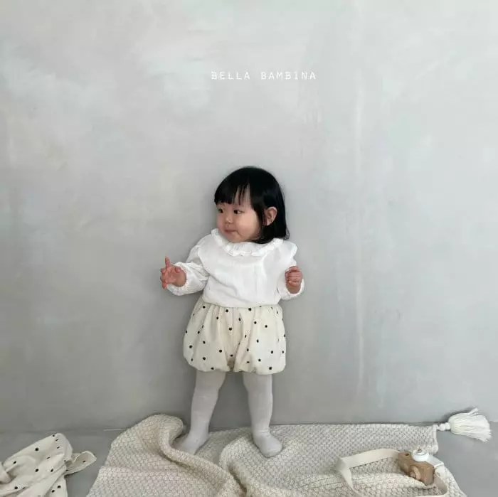Bella Bambina - Korean Baby Fashion - #babyclothing - Bebe Dot Bloomers - 4