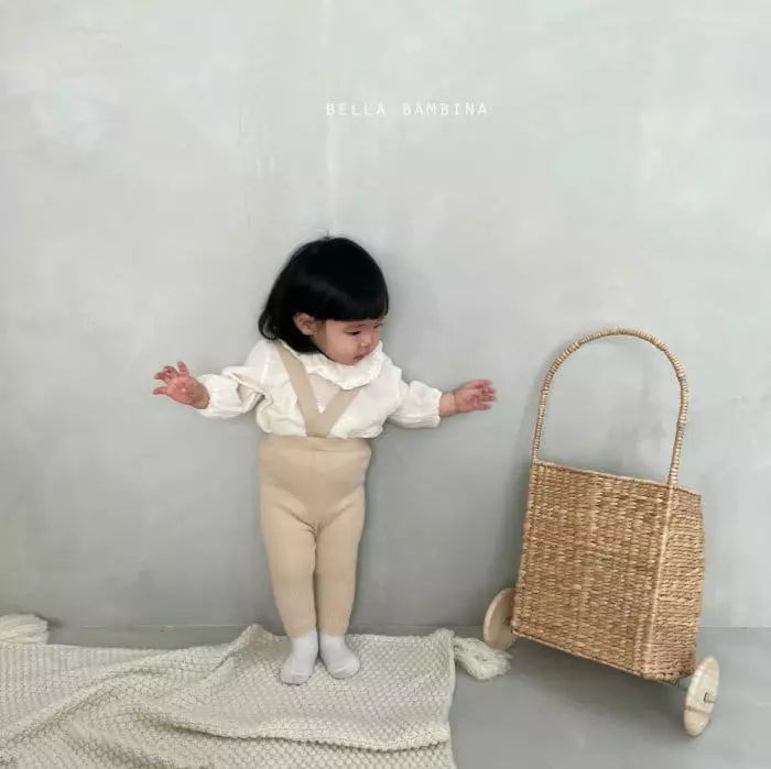 Bella Bambina - Korean Baby Fashion - #babyfashion - Bebe Dungarees Leggings - 3