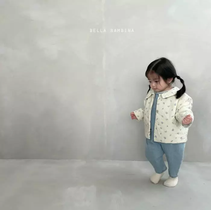 Bella Bambina - Korean Baby Fashion - #babyfashion - Bebe Toy Denim Bodysuit - 9