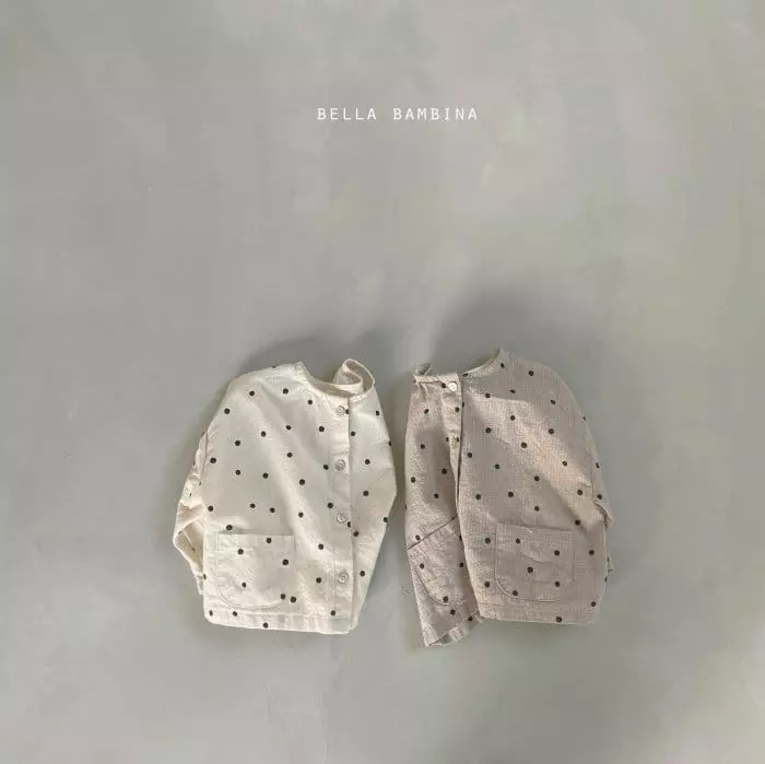 Bella Bambina - Korean Baby Fashion - #babyfashion - Bebe Dot Dnui Cardigan - 2