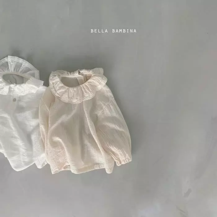 Bella Bambina - Korean Baby Fashion - #babyfashion - Bebe Hepburn Blouse