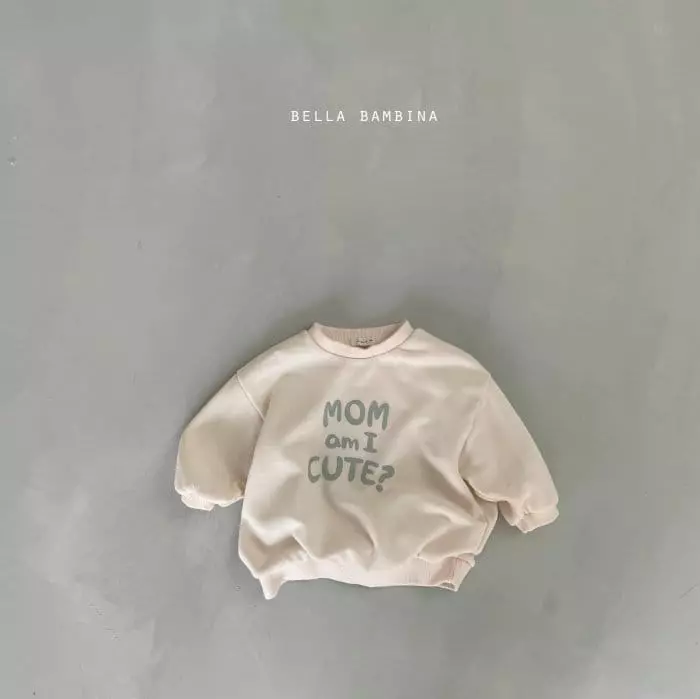 Bella Bambina - Korean Baby Fashion - #babyfashion - Bebe Mommy Swaetshirt - 12