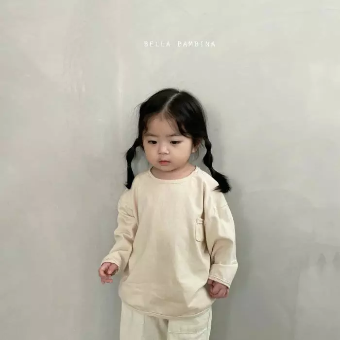 Bella Bambina - Korean Baby Fashion - #babyfever - Bebe Easy Deggi Piping Tee - 9