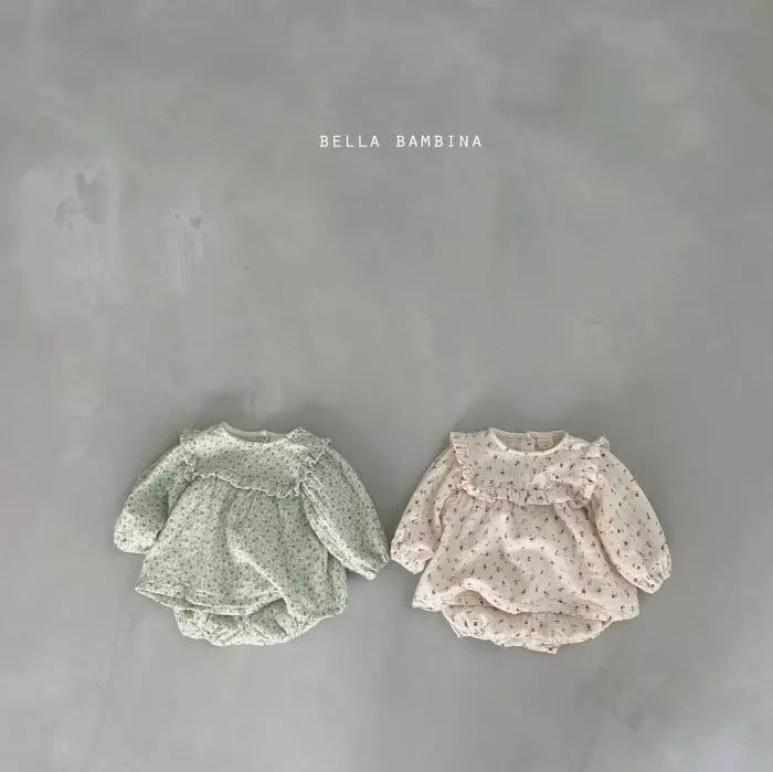 Bella Bambina - Korean Baby Fashion - #babyfever - Bebe Sachorom Top Bottom Set