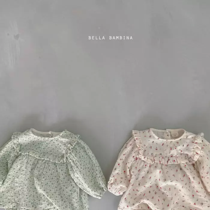 Bella Bambina - Korean Baby Fashion - #babygirlfashion - Bebe Sachorom Top Bottom Set - 2