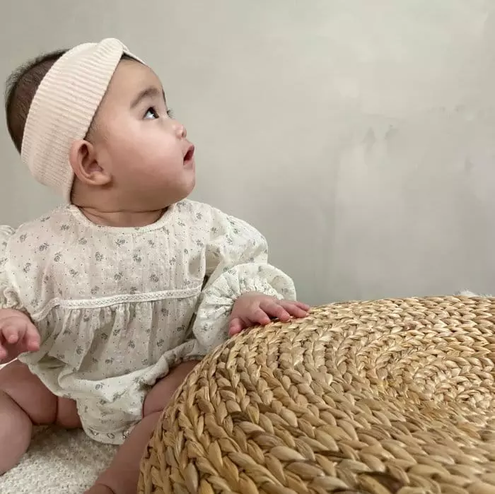 Bella Bambina - Korean Baby Fashion - #babygirlfashion - Bebe Flower Bodysuit - 8