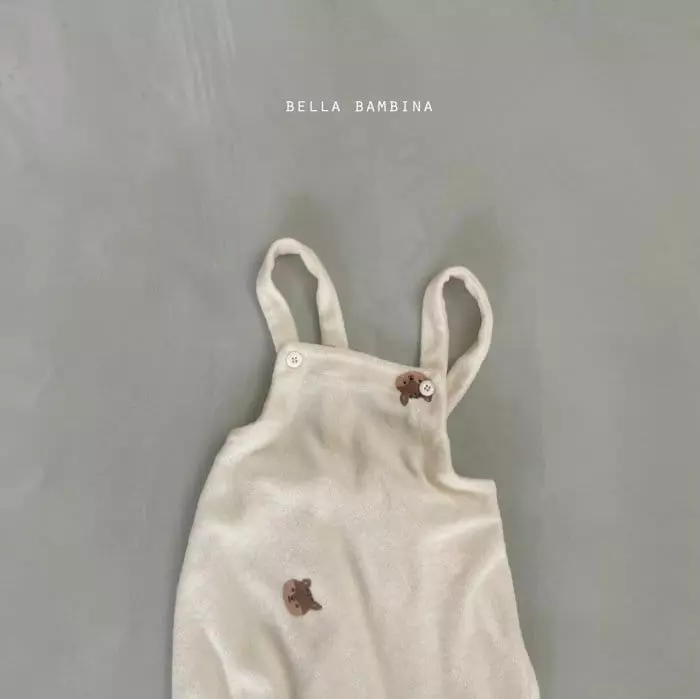 Bella Bambina - Korean Baby Fashion - #babyoninstagram - Bebe Arcon Dungarees Bodysuit - 11