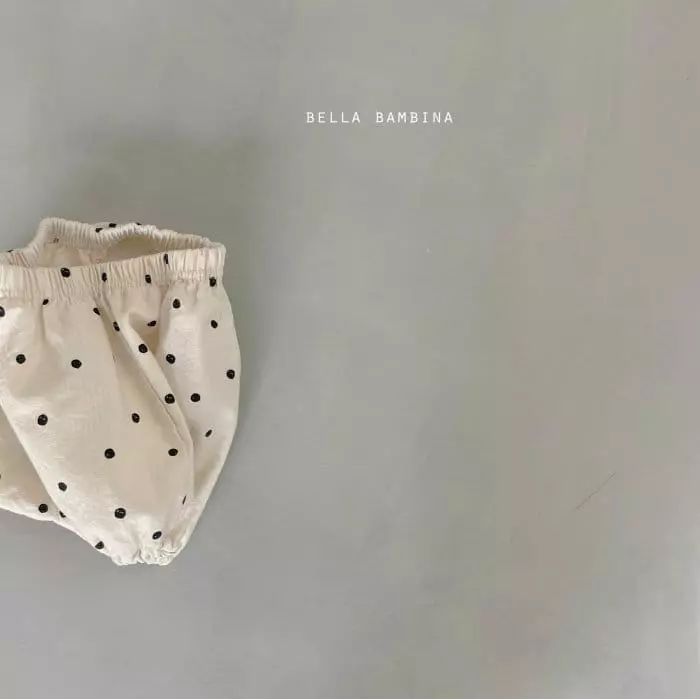 Bella Bambina - Korean Baby Fashion - #babyootd - Bebe Dot Bloomers - 9