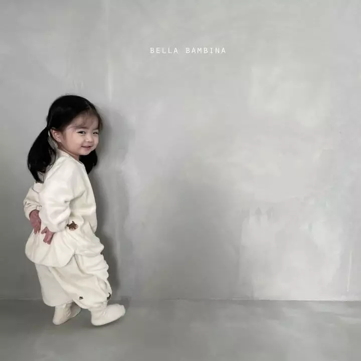 Bella Bambina - Korean Baby Fashion - #babyootd - Bebe Arcon Piping Top Bottom Set - 6