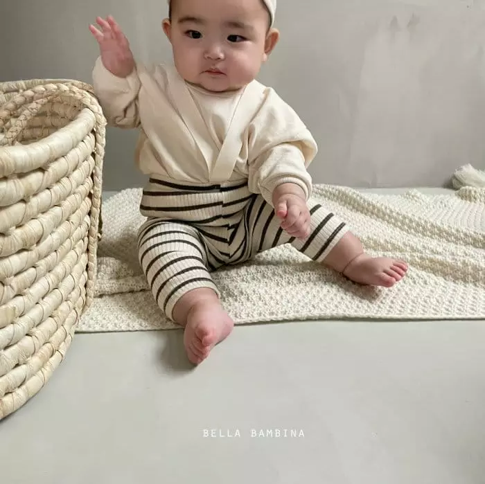 Bella Bambina - Korean Baby Fashion - #babyoutfit - Bebe Dungarees Leggings - 10