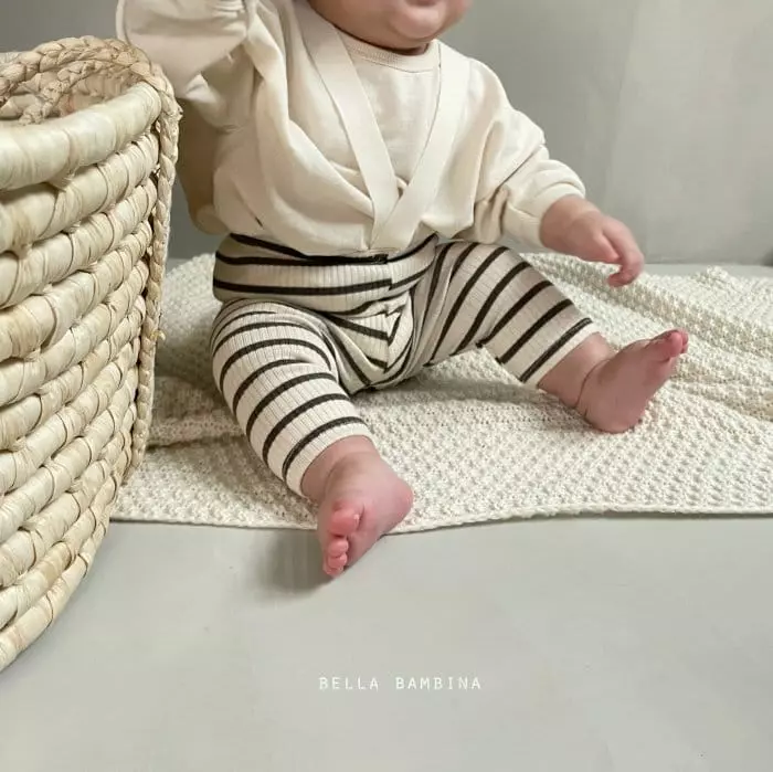 Bella Bambina - Korean Baby Fashion - #babyoutfit - Bebe Dungarees Leggings - 9