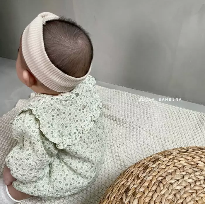 Bella Bambina - Korean Baby Fashion - #babyoutfit - Bebe Sachorom Top Bottom Set - 6