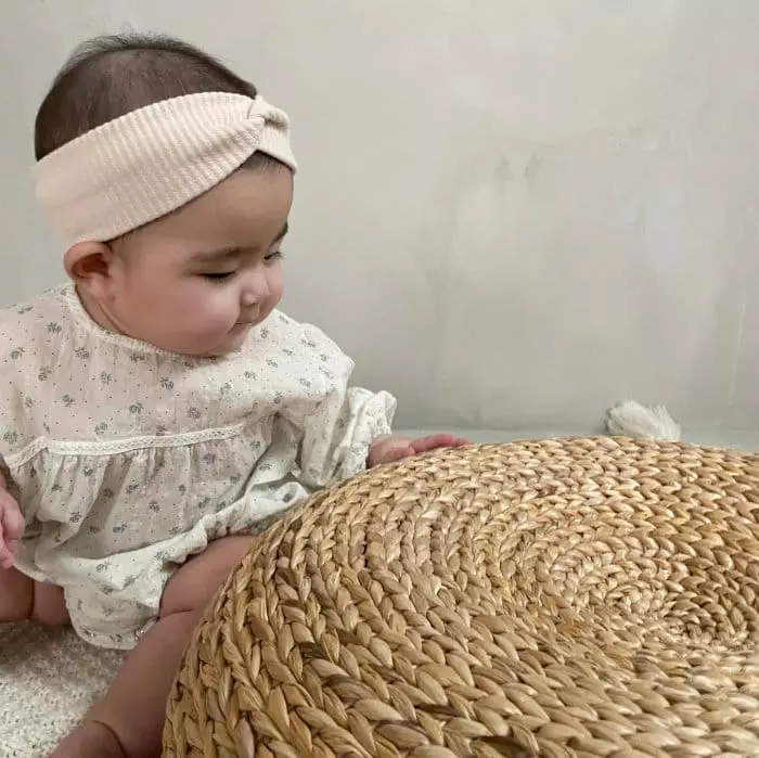 Bella Bambina - Korean Baby Fashion - #babyoutfit - Bebe Flower Bodysuit - 12