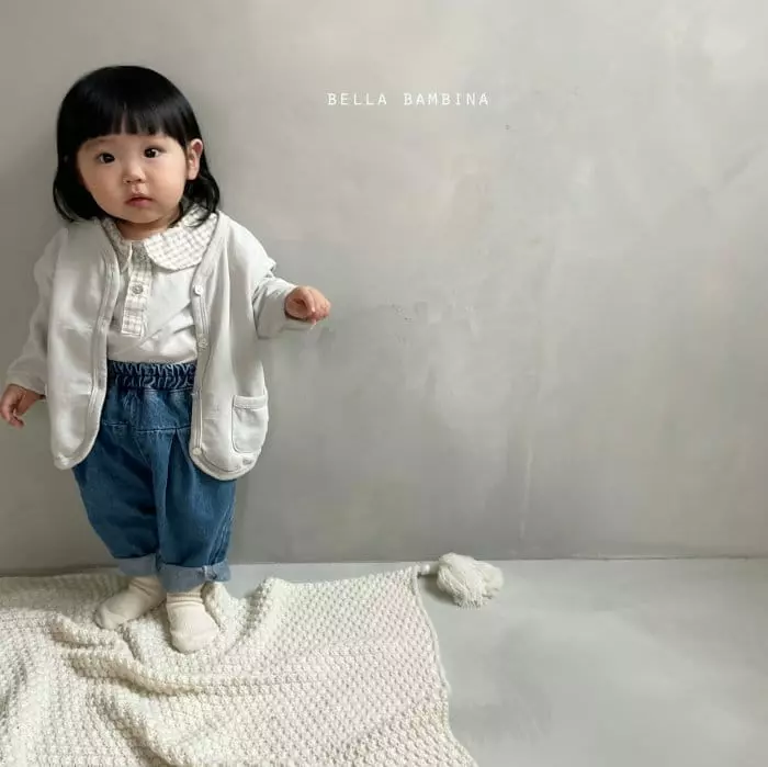 Bella Bambina - Korean Baby Fashion - #babyoutfit - Bebe Basic Cardigan - 5