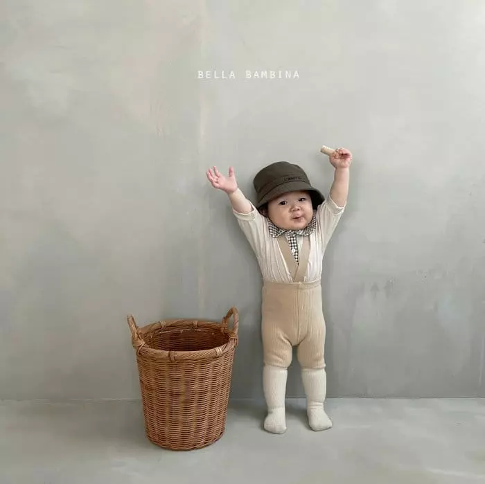 Bella Bambina - Korean Baby Fashion - #babywear - Bebe Dungarees Leggings - 11