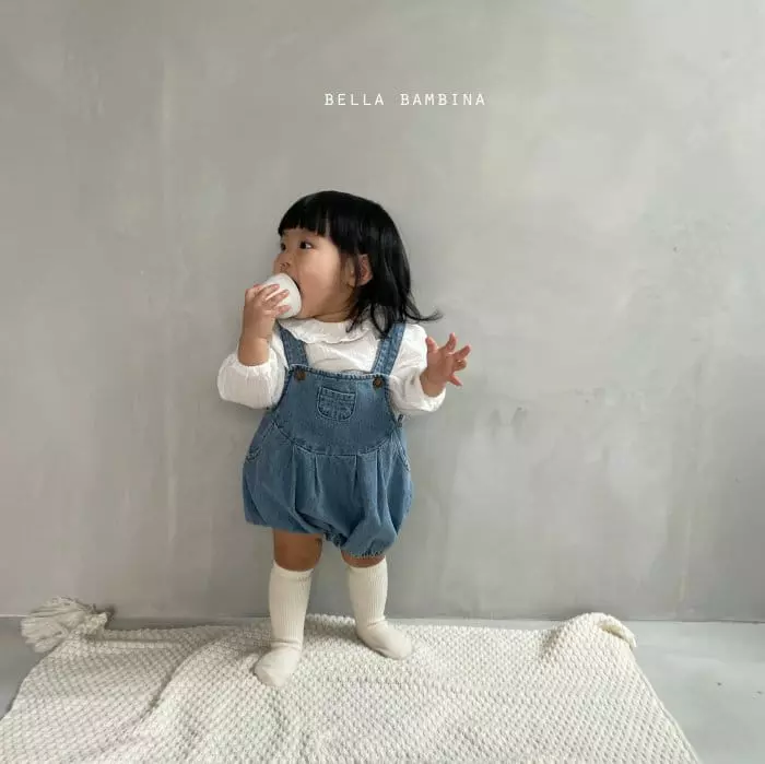 Bella Bambina - Korean Baby Fashion - #babywear - Bebe Muff Bodysuit - 3