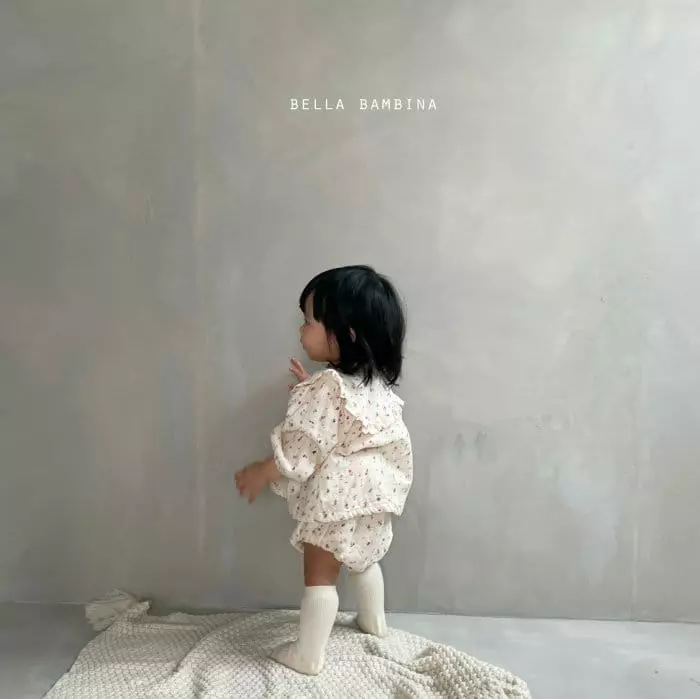 Bella Bambina - Korean Baby Fashion - #onlinebabyboutique - Bebe Sachorom Top Bottom Set - 9