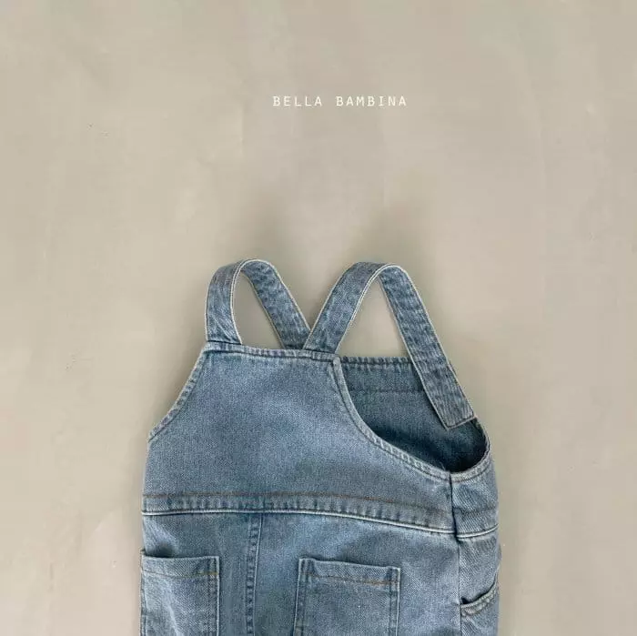 Bella Bambina - Korean Baby Fashion - #onlinebabyboutique - Bebe Bbangdduck Dungarees Bodysuit - 7