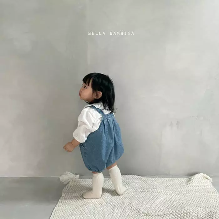 Bella Bambina - Korean Baby Fashion - #babywear - Bebe Muff Bodysuit - 4