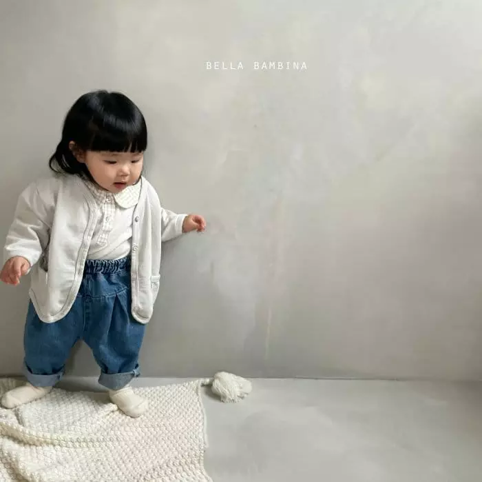 Bella Bambina - Korean Baby Fashion - #onlinebabyboutique - Bebe Basic Cardigan - 7