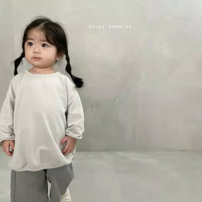 Bella Bambina - Korean Baby Fashion - #onlinebabyboutique - Bebe Bang Bang Simple Piping Tee - 4