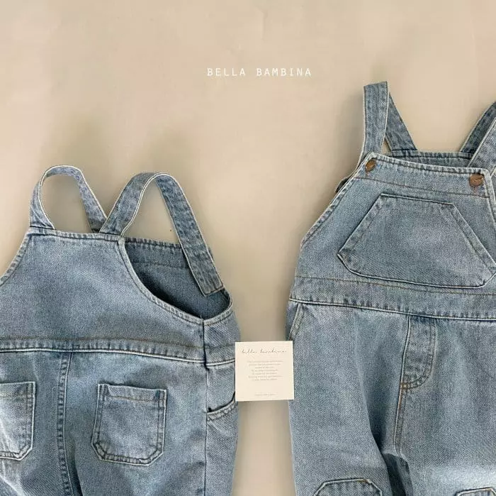 Bella Bambina - Korean Baby Fashion - #onlinebabyshop - Bebe Bbangdduck Dungarees Bodysuit - 8