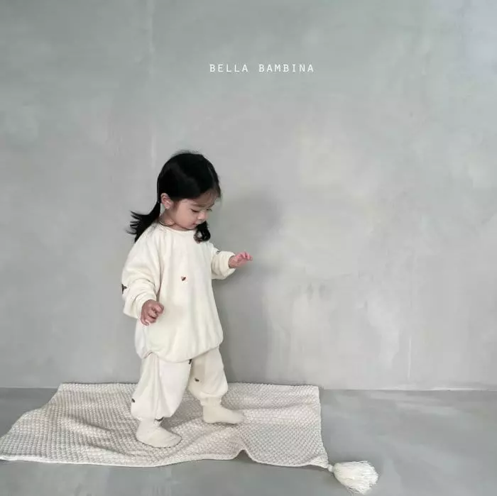 Bella Bambina - Korean Children Fashion - #Kfashion4kids - Arcon Piping Top Bottom Set - 9