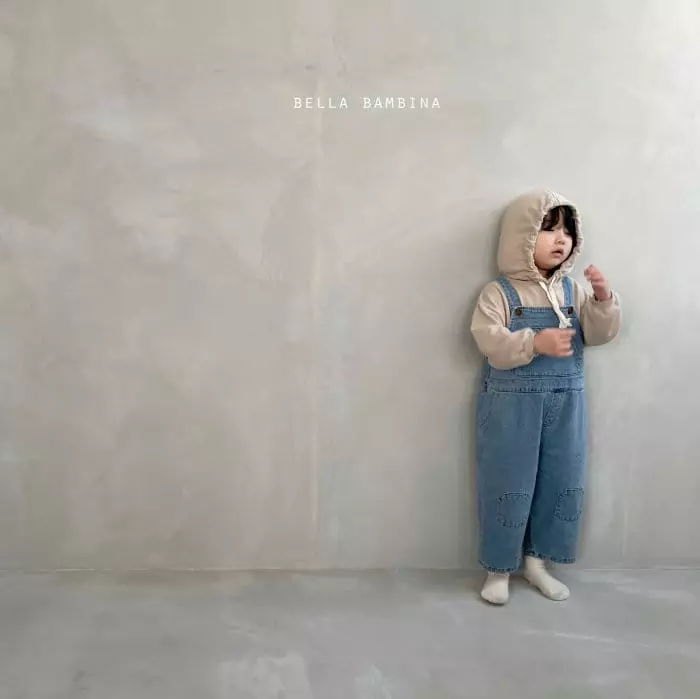 Bella Bambina - Korean Children Fashion - #kidzfashiontrend - Bbang Dduck Dungarees Pants - 4