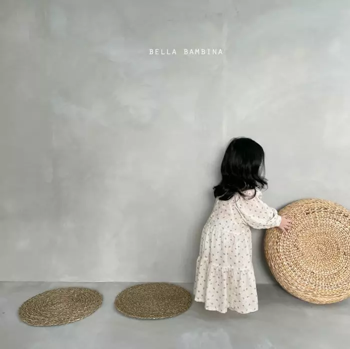 Bella Bambina - Korean Children Fashion - #childofig - Flower Long One-piece - 10