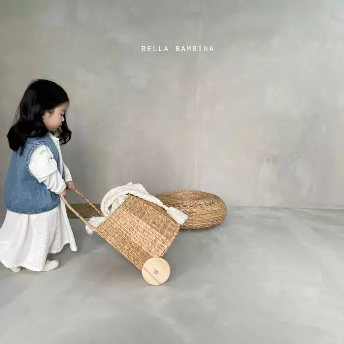 Bella Bambina - Korean Children Fashion - #childofig - Bell Denim Vest - 10