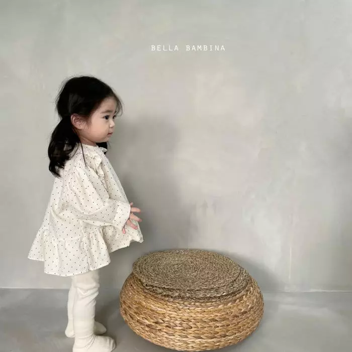 Bella Bambina - Korean Children Fashion - #childofig - Roet Frill Blouse - 7