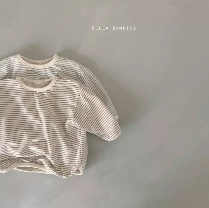 Bella Bambina - Korean Children Fashion - #childofig - Bang Bang Stripes Pipng Tee