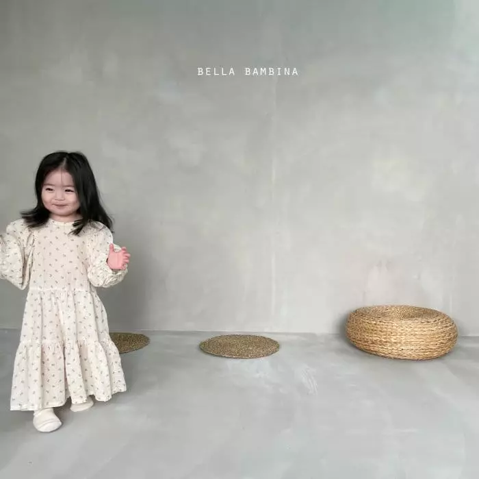 Bella Bambina - Korean Children Fashion - #childrensboutique - Flower Long One-piece - 11