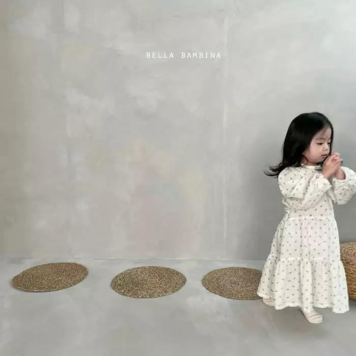 Bella Bambina - Korean Children Fashion - #designkidswear - Flower Long One-piece - 12