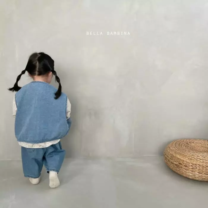 Bella Bambina - Korean Children Fashion - #designkidswear - Bell Denim Vest - 12