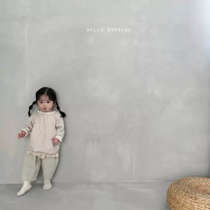Bella Bambina - Korean Children Fashion - #designkidswear - Bang Bang Stripes Pipng Tee - 3