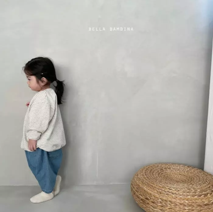 Bella Bambina - Korean Children Fashion - #designkidswear - Bang Bang Stripes Pipng Tee - 4