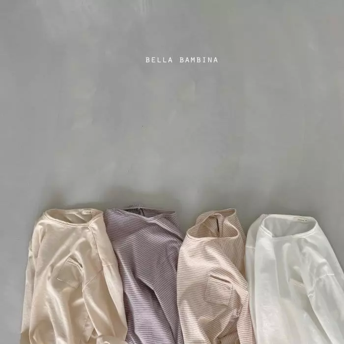 Bella Bambina - Korean Children Fashion - #discoveringself - Easy Deggi Piping Tee - 2
