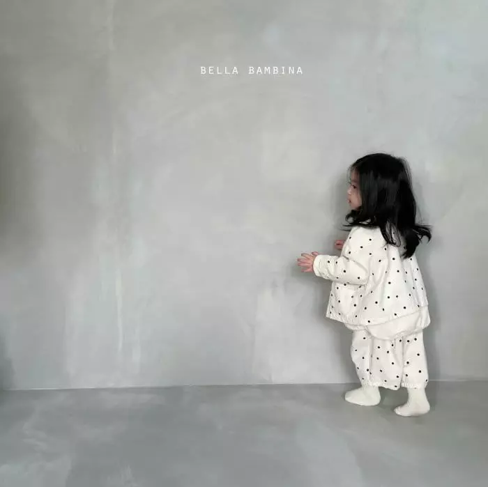 Bella Bambina - Korean Children Fashion - #fashionkids - Dot Onui Pants Shirt Set - 6