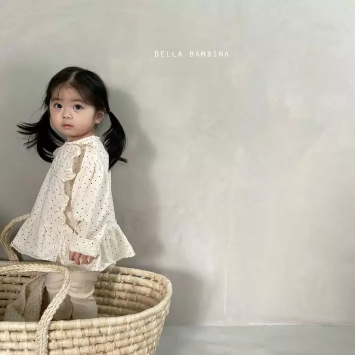 Bella Bambina - Korean Children Fashion - #fashionkids - Roet Frill Blouse - 11