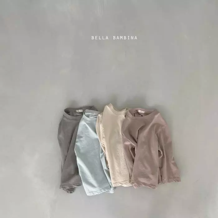 Bella Bambina - Korean Children Fashion - #fashionkids - Spring Basic Tee