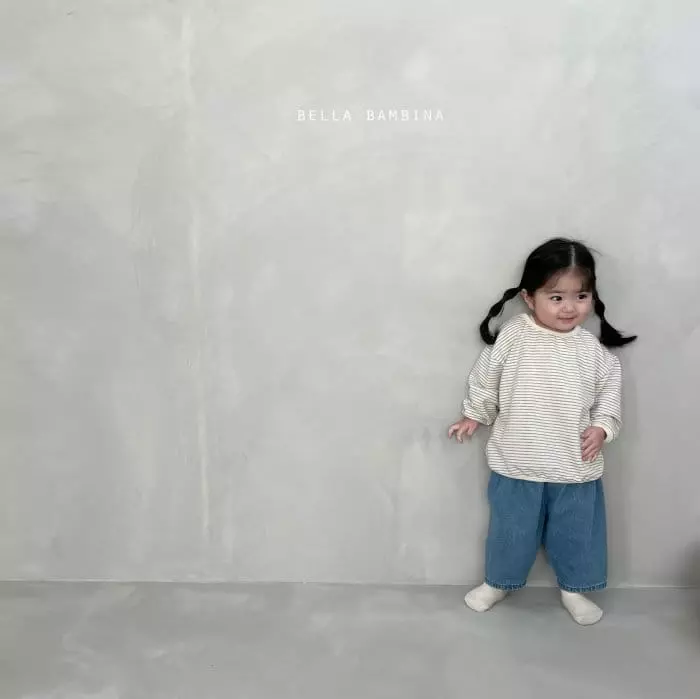 Bella Bambina - Korean Children Fashion - #kidzfashiontrend - Bang Bang Stripes Pipng Tee - 8