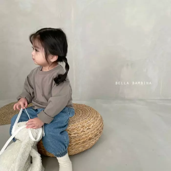 Bella Bambina - Korean Children Fashion - #kidsstore - Spring Basic Tee - 4