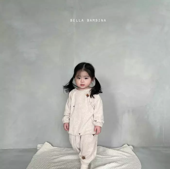 Bella Bambina - Korean Children Fashion - #littlefashionista - Arcon Piping Top Bottom Set - 10
