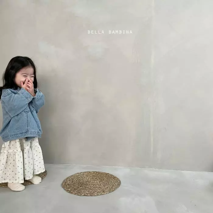 Bella Bambina - Korean Children Fashion - #littlefashionista - Stand Denim Jacket - 7