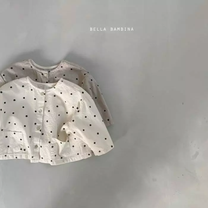 Bella Bambina - Korean Children Fashion - #littlefashionista - Dot Onui Cardigan - 2