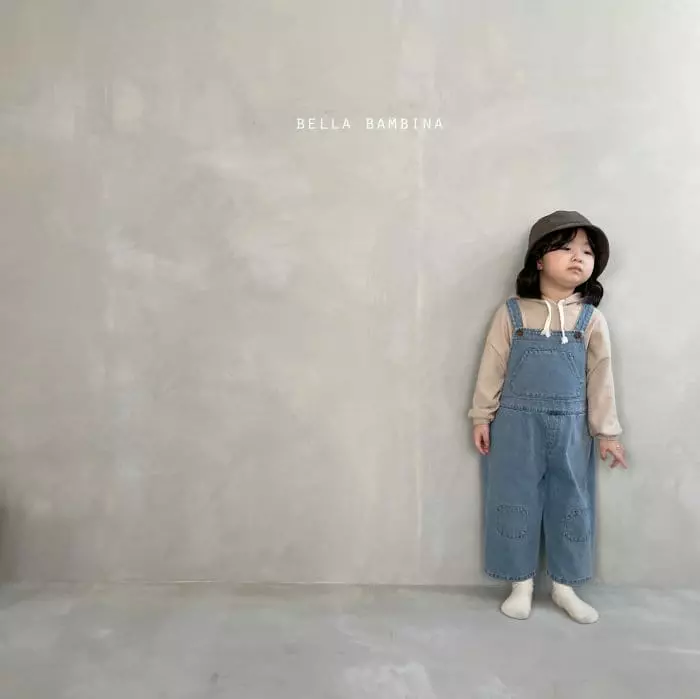 Bella Bambina - Korean Children Fashion - #littlefashionista - Bbang Dduck Dungarees Pants - 5