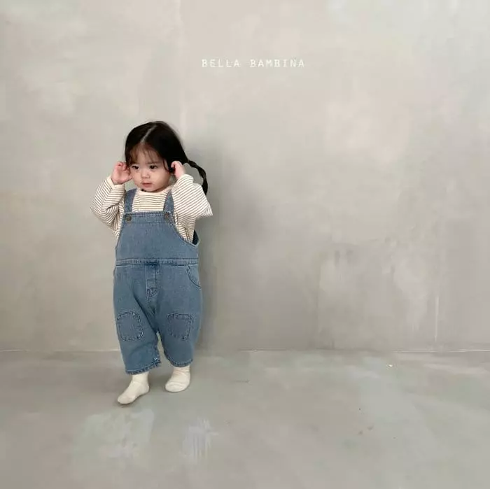 Bella Bambina - Korean Children Fashion - #magicofchildhood - Bang Bang Stripes Pipng Tee - 11