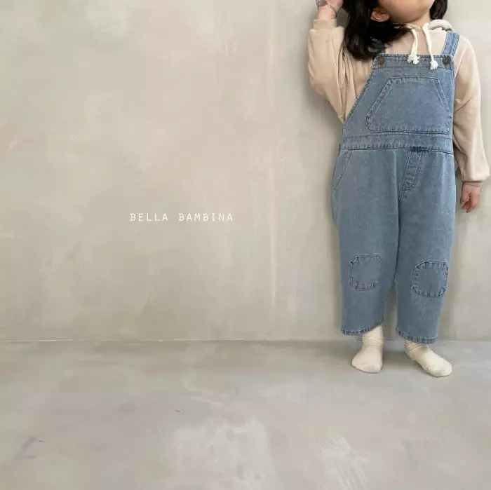 Bella Bambina - Korean Children Fashion - #magicofchildhood - Bbang Dduck Dungarees Pants - 6