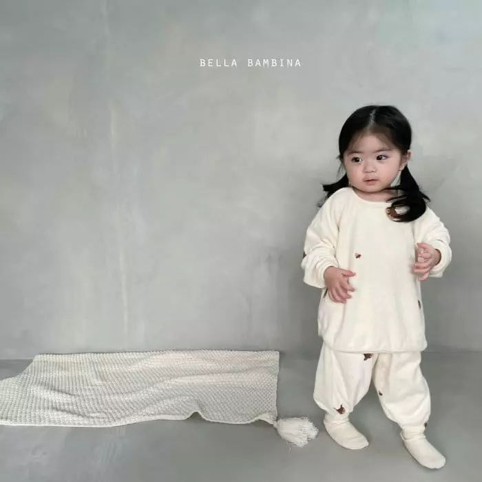 Bella Bambina - Korean Children Fashion - #minifashionista - Arcon Piping Top Bottom Set - 12